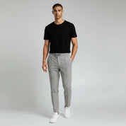 Cotton Blend Pants with Vintage Lining - Montford & Co