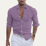 Cotton Linen Button - Up Shirts - Montford & Co