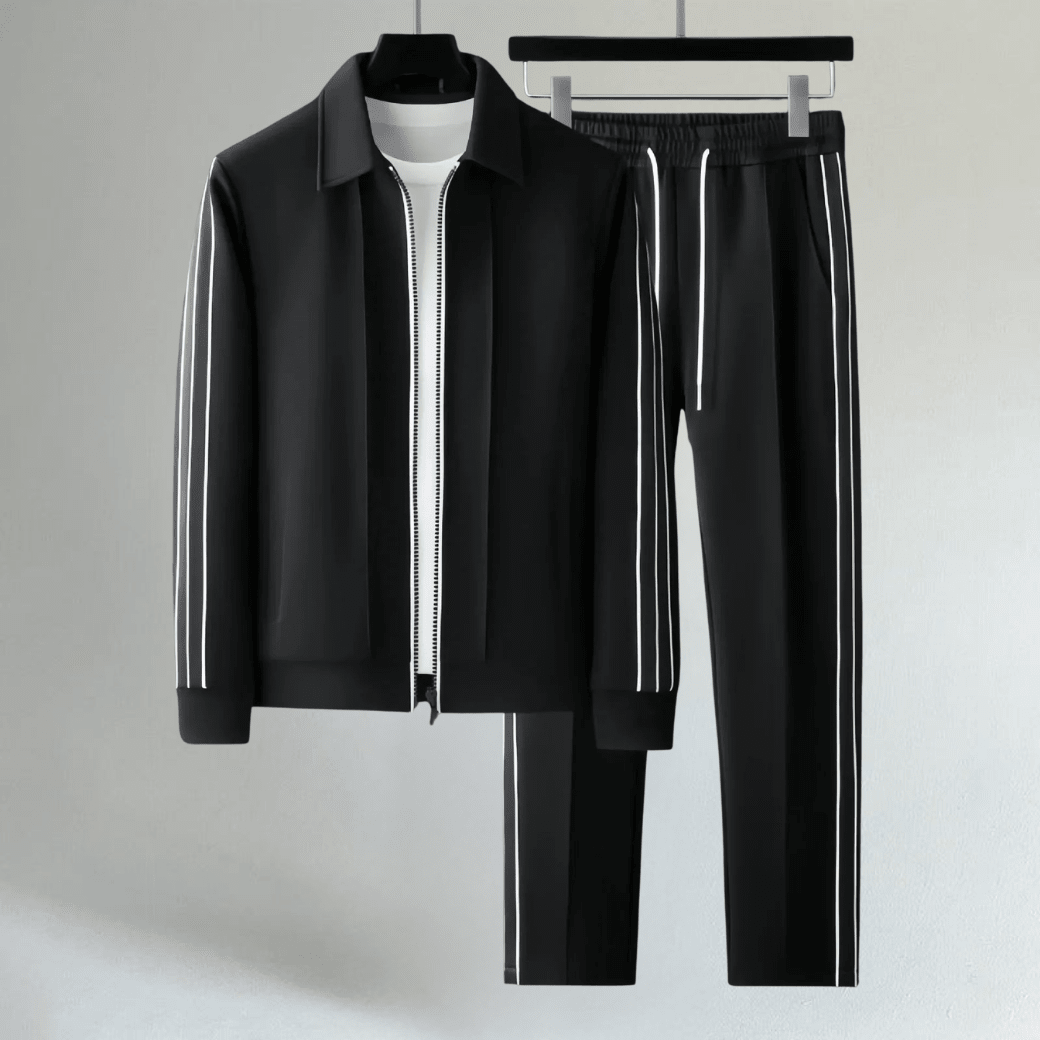 Cotton Tracksuit Set - Montford & Co