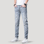 Distressed Slim Fit Jeans - Montford & Co