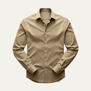 Dress Shirt Lightweight Slim Fit Stretch Dress Shirt - Montford & Co