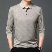 Geometric Pattern Polo - Montford & Co