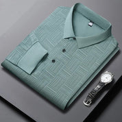 Geometric Pattern Polo - Montford & Co