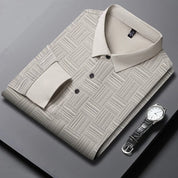 Geometric Pattern Polo - Montford & Co