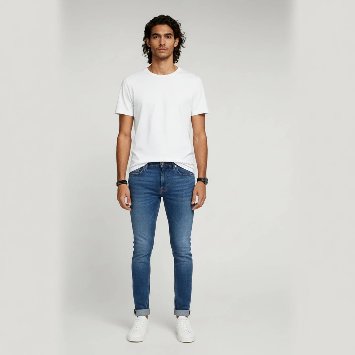 High Stretch Slim Fit Jeans - Montford & Co