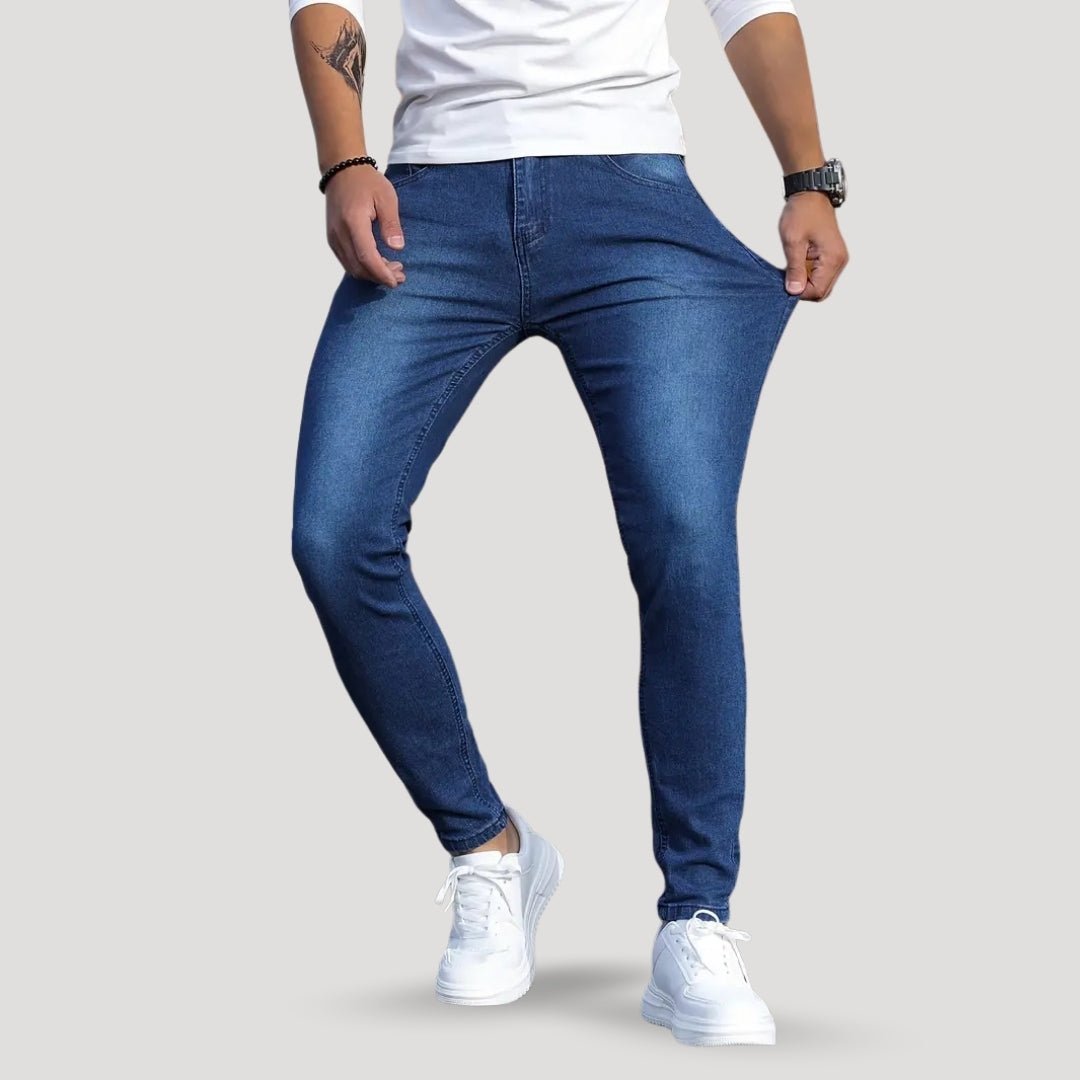 High Stretch Slim Fit Jeans - Montford & Co