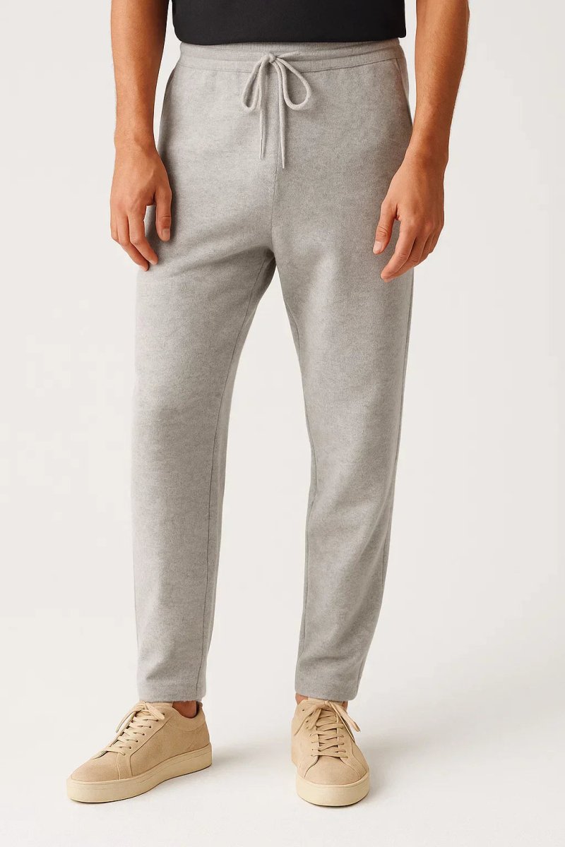 High Waist Thick Casual Warm Trousers - Montford & Co
