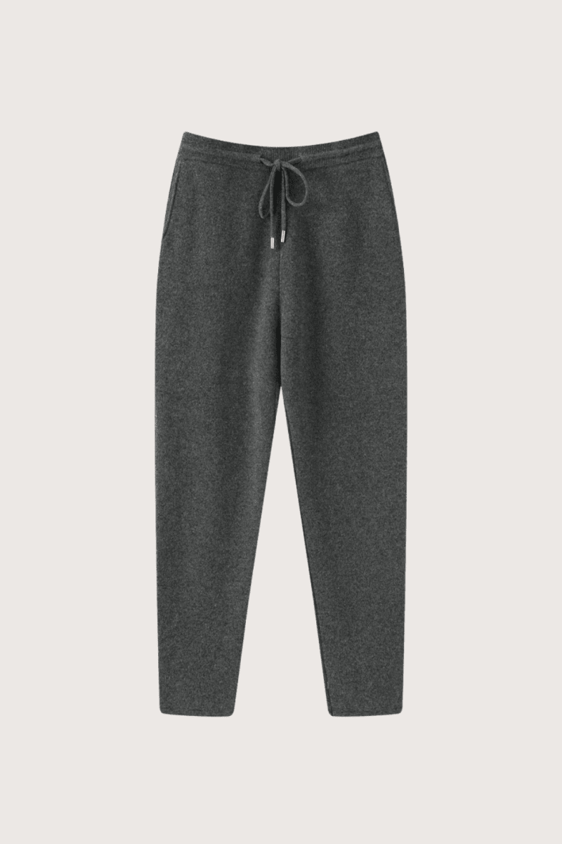 High Waist Thick Casual Warm Trousers - Montford & Co