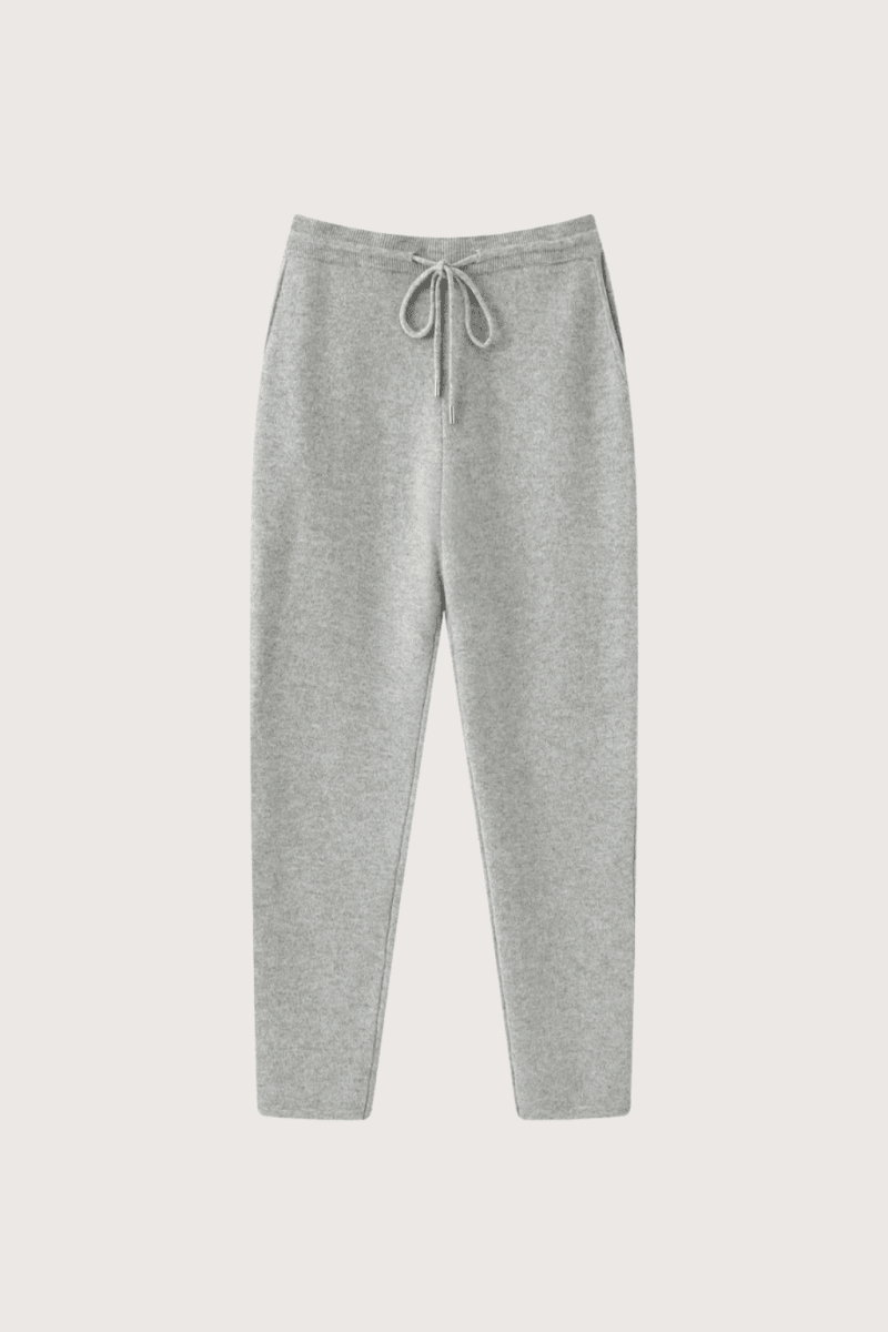 High Waist Thick Casual Warm Trousers - Montford & Co
