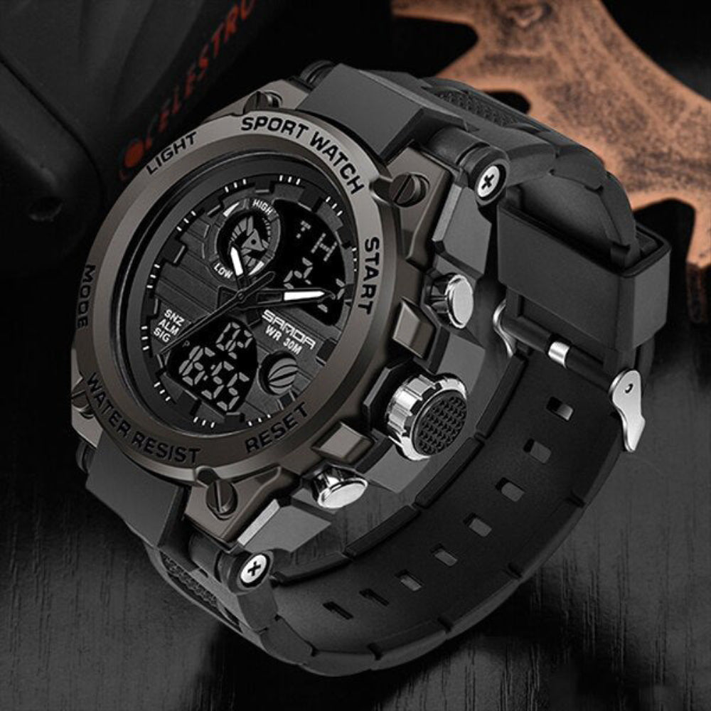Horloge – Mannen – All Season – TitanForce Tactical Multifunctioneel – Montford Co - Montford & Co