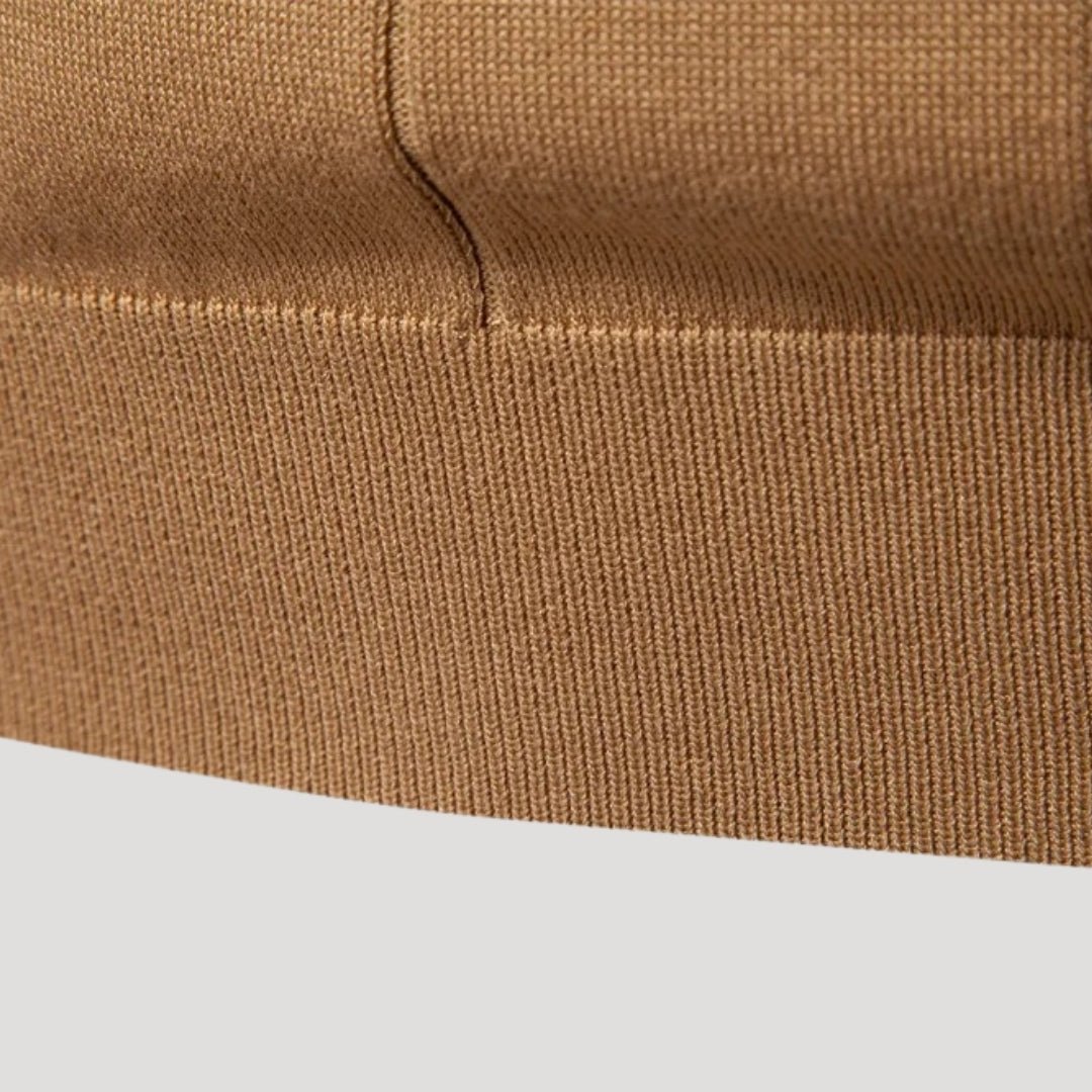 Knit Polo Zip Collar - Montford & Co
