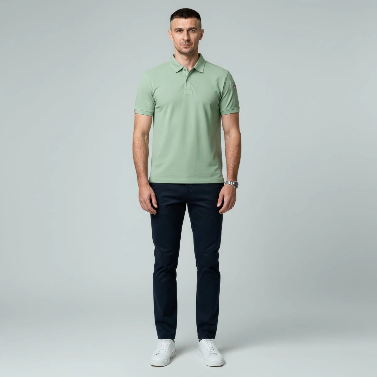 Lightweight Breathable Sports Polo Shirt - Montford & Co