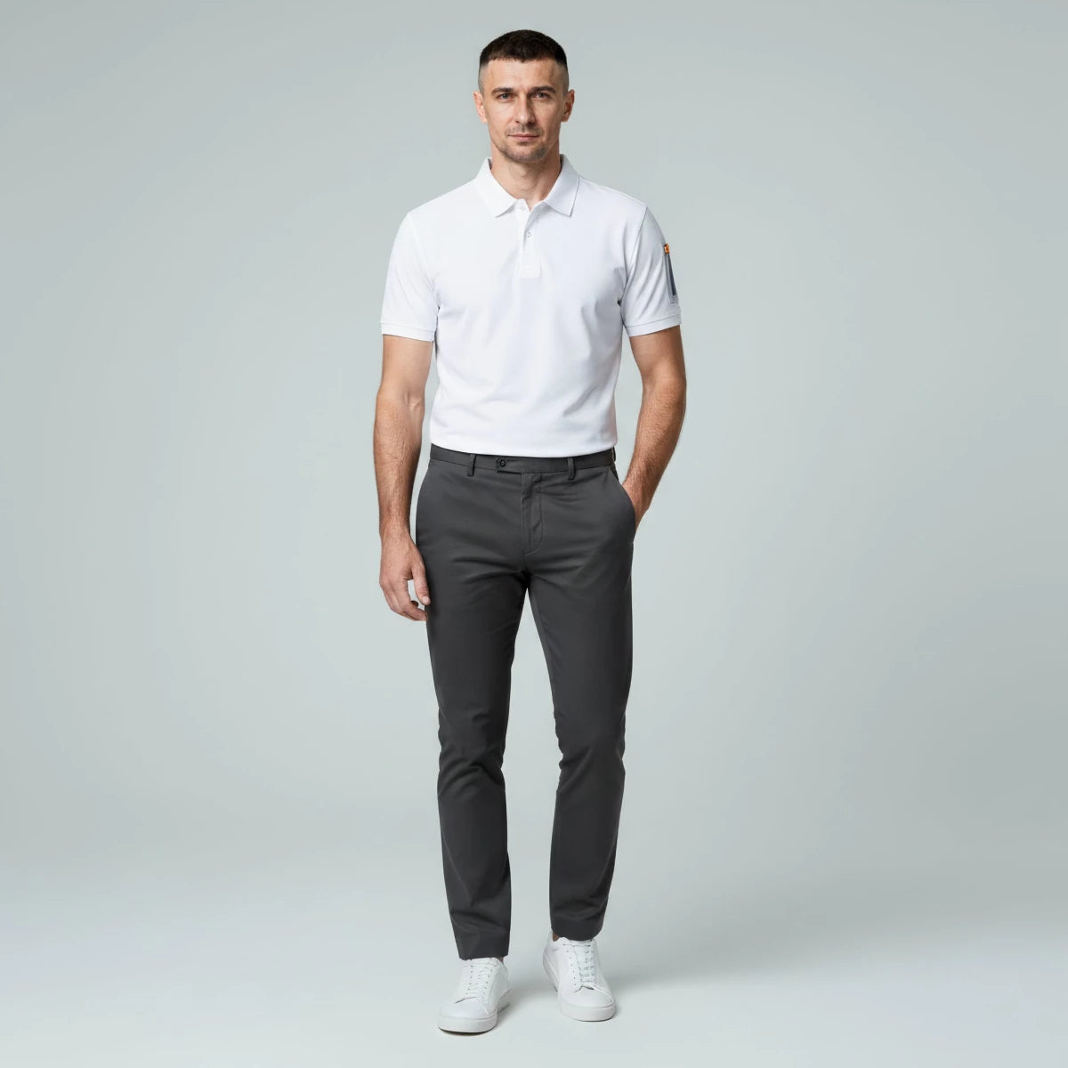 Lightweight Breathable Sports Polo Shirt - Montford & Co