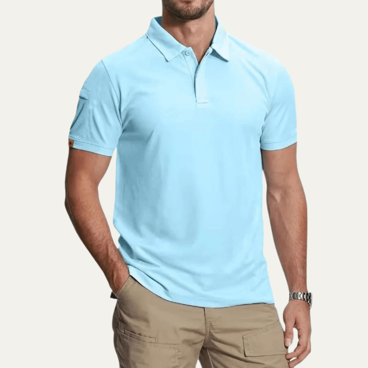 Lightweight Breathable Sports Polo Shirt - Montford & Co
