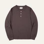 Lightweight Cotton Casual Henley Shirt - Montford & Co