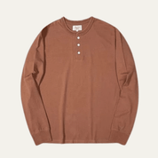 Lightweight Cotton Casual Henley Shirt - Montford & Co