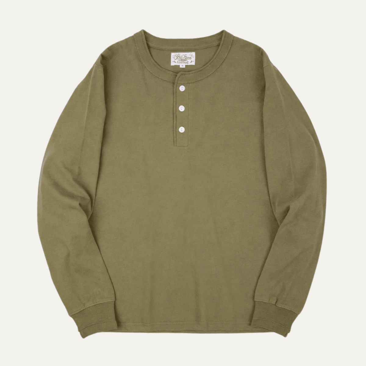 Lightweight Cotton Casual Henley Shirt - Montford & Co