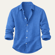 Linen Casual Button - Up Shirt - Montford & Co