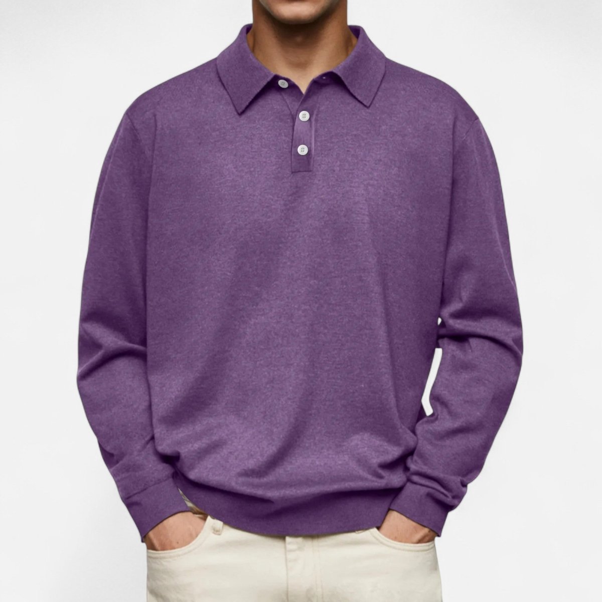 Long Sleeve Polo - Montford & Co