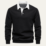 Long Sleeve Polo Shirt - Montford & Co