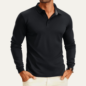 Long Sleeve Polo Shirt - Montford & Co