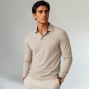 Long Sleeve Polo Shirt - Montford & Co