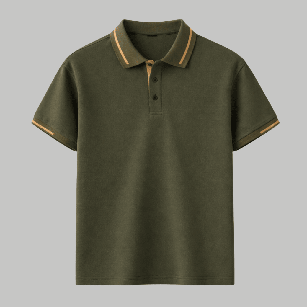 Meadowcrest Ridge Polo Shirt with Contrast Trim - Montford & Co