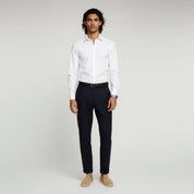 Modern Fit Trousers with Pleats - Montford & Co