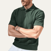 Monopoli Breathable Business Knit Polo Shirt - Montford & Co