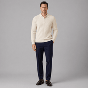 Ostuni Ribbed Business Polo Shirt - Montford & Co