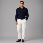 Ostuni Ribbed Business Polo Shirt - Montford & Co