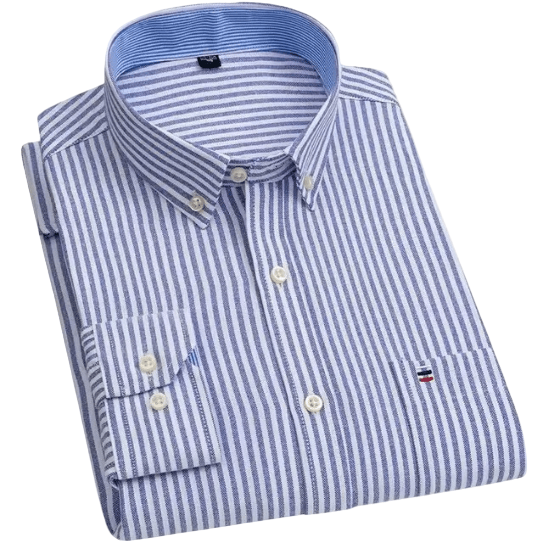 Overhemden – Heren – All Season – Classic Check Shirt met Borstzak – Montford Co - Montford & Co