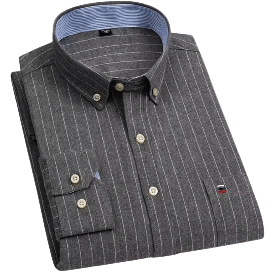 Overhemden – Heren – All Season – Classic Check Shirt met Borstzak – Montford Co - Montford & Co