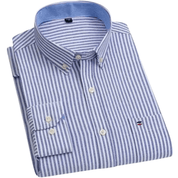 Overhemden – Heren – All Season – Classic Check Shirt met Borstzak – Montford Co - Montford & Co