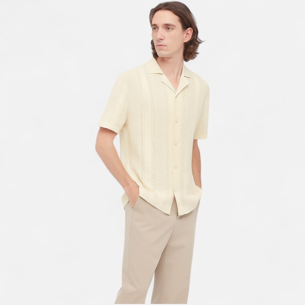 Patchwork Knit Shirt - Montford & Co