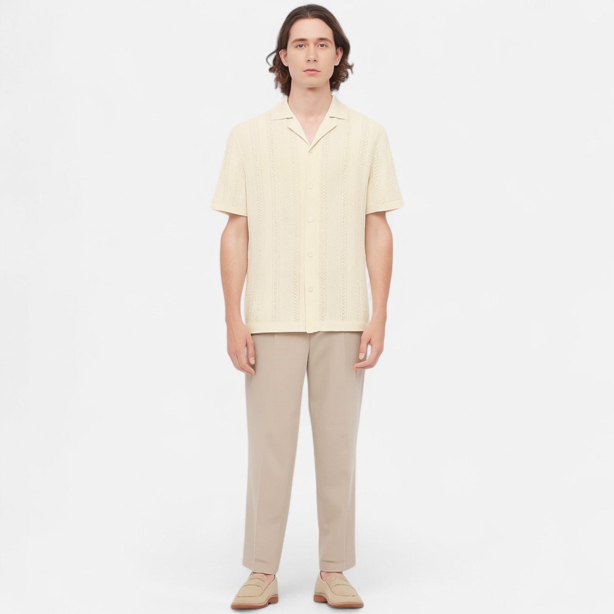 Patchwork Knit Shirt - Montford & Co