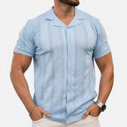 Patchwork Knit Shirt - Montford & Co