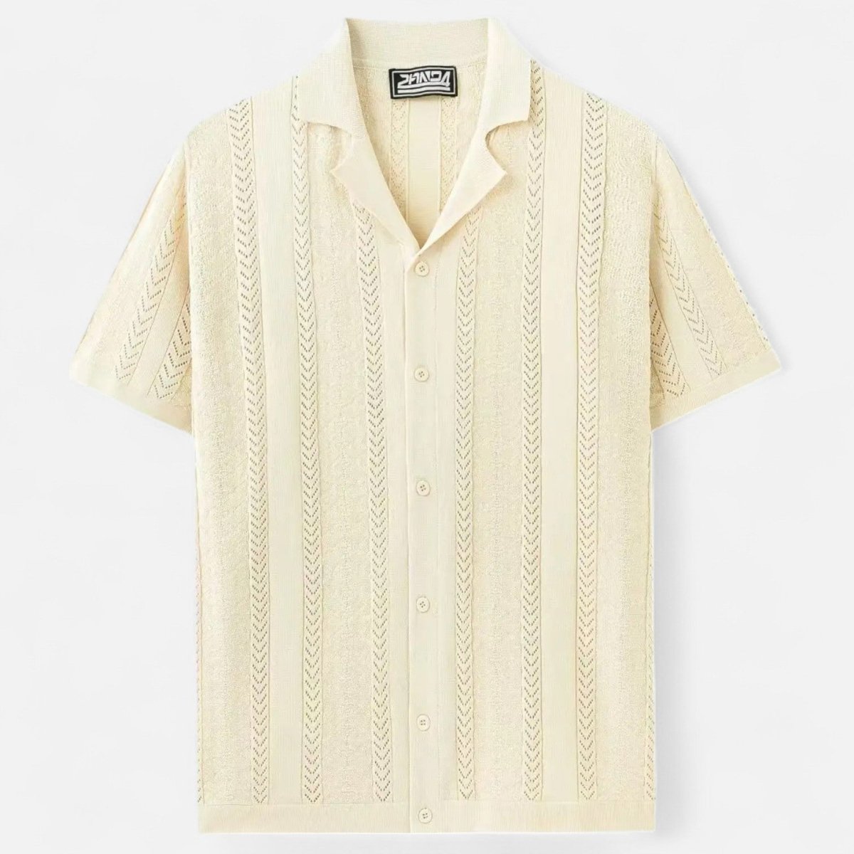 Patchwork Knit Shirt - Montford & Co