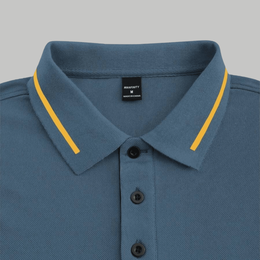 Polo Shirt with Contrast Trim - Montford & Co