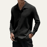 Relaxed Fit Casual Textured Shirt - Montford & Co