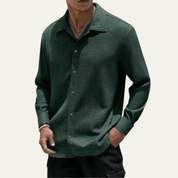 Relaxed Fit Casual Textured Shirt - Montford & Co