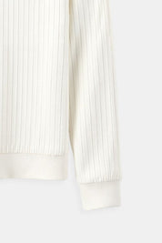 Ribbed Knit Long Sleeve Sweater - Montford & Co