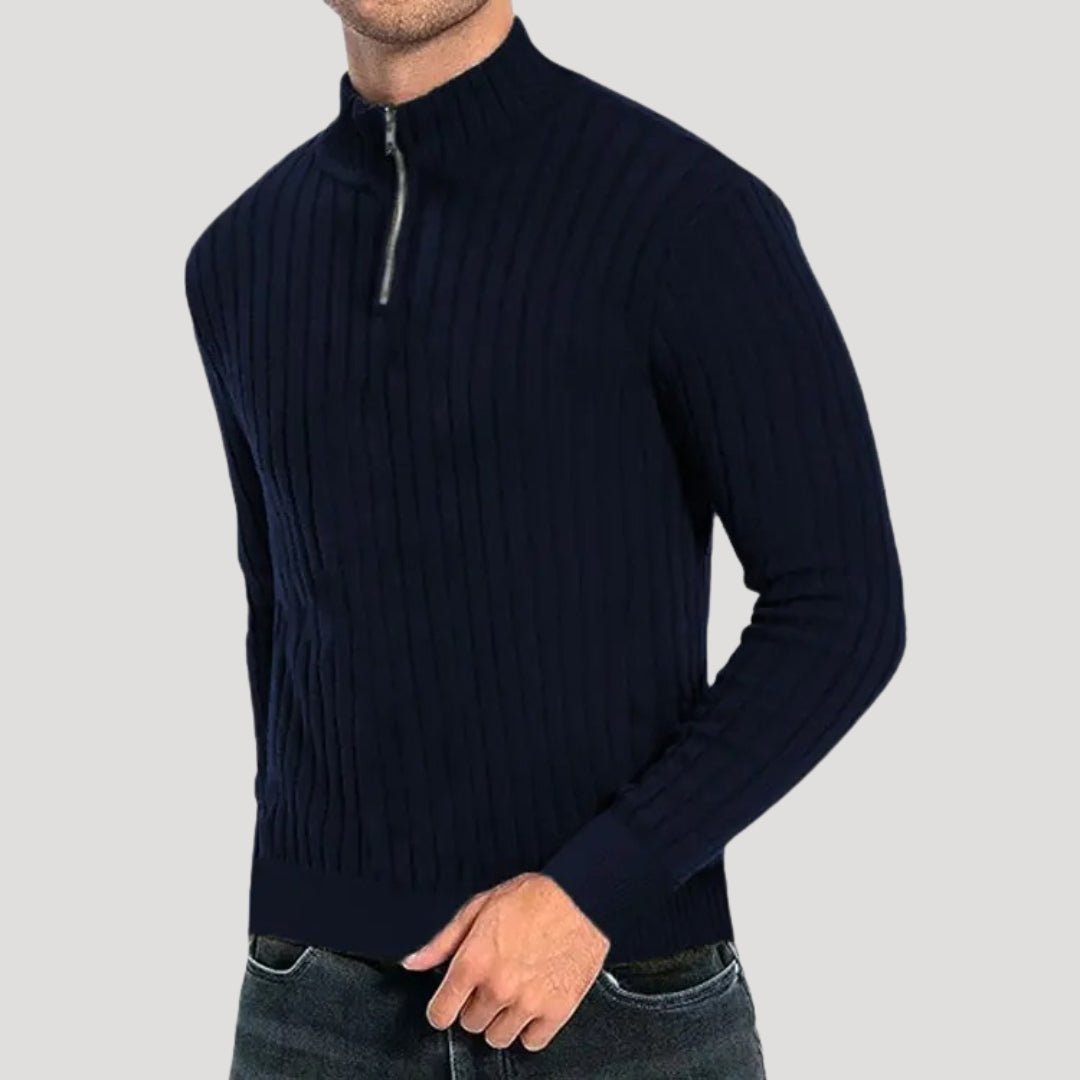 Ribbed Knit Sweater - Montford & Co