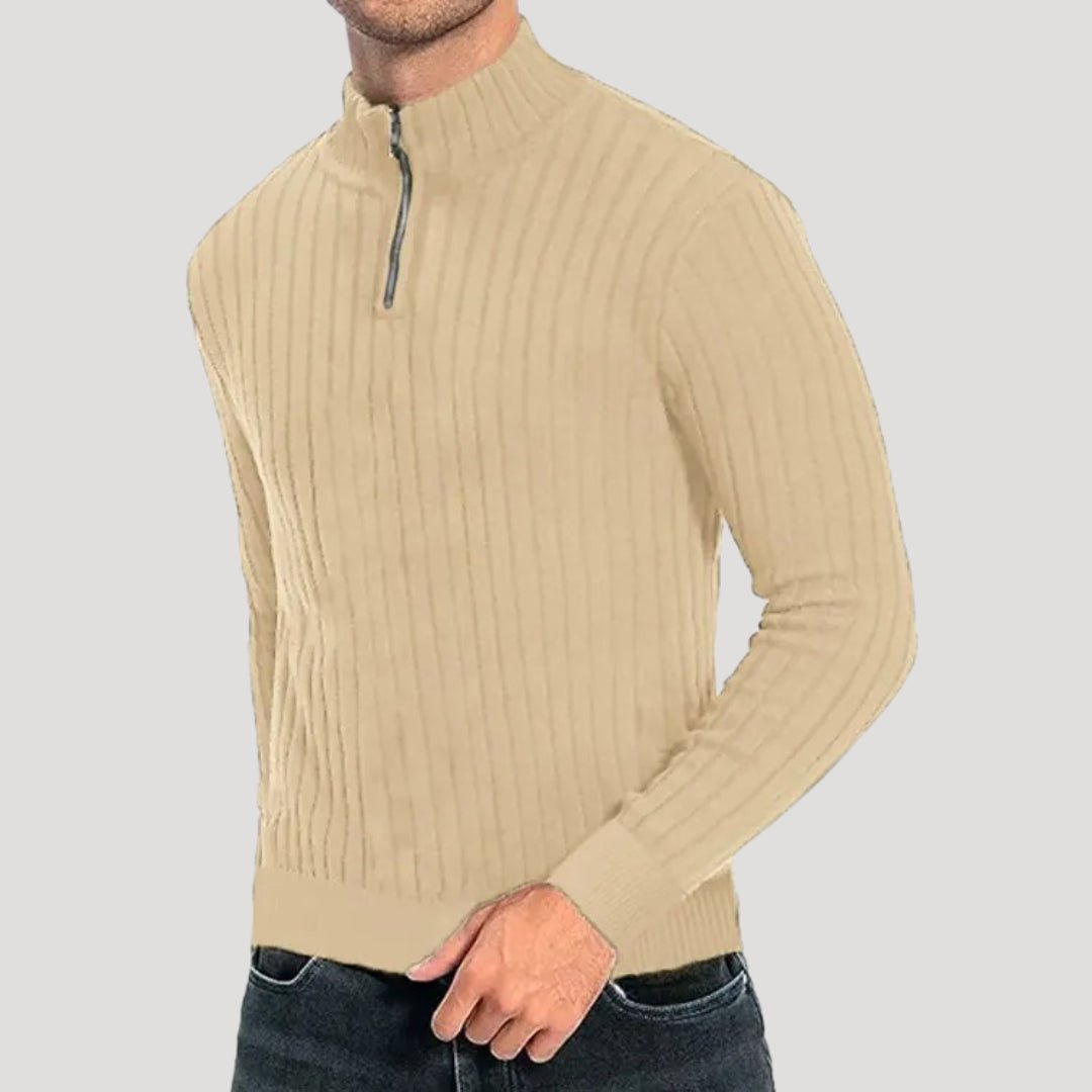 Ribbed Knit Sweater - Montford & Co