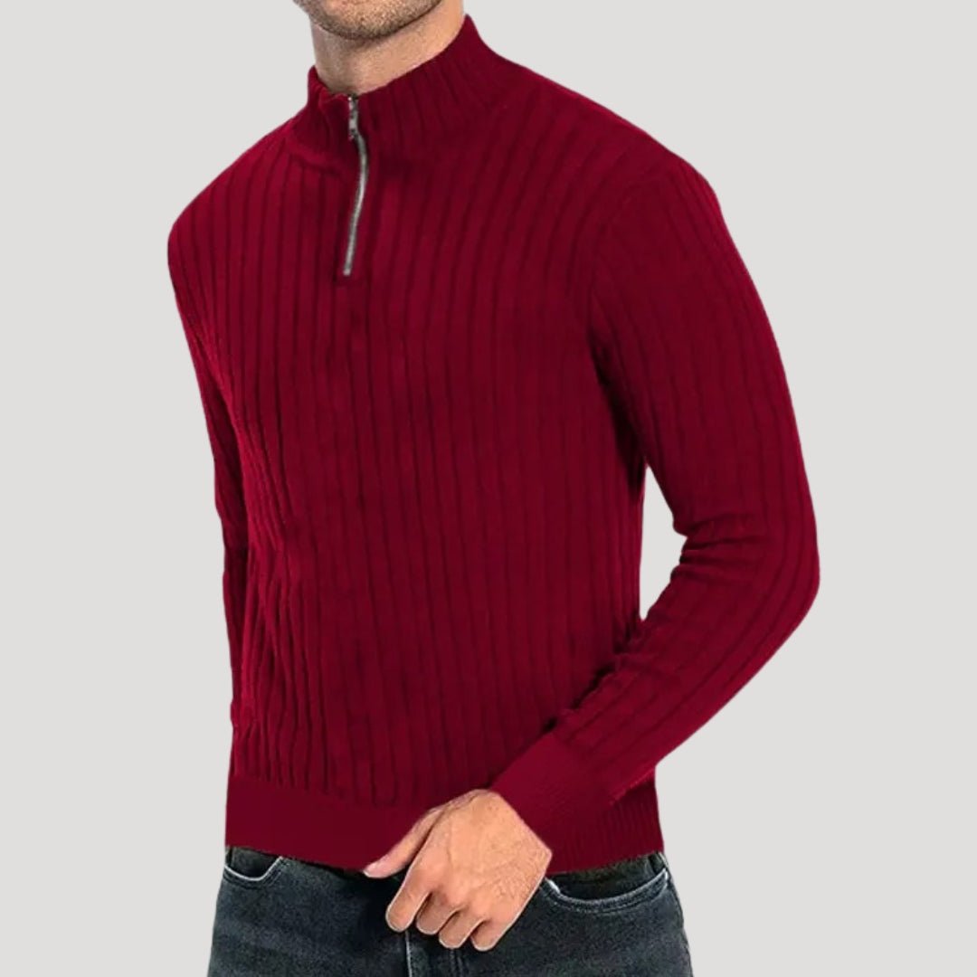 Ribbed Knit Sweater - Montford & Co