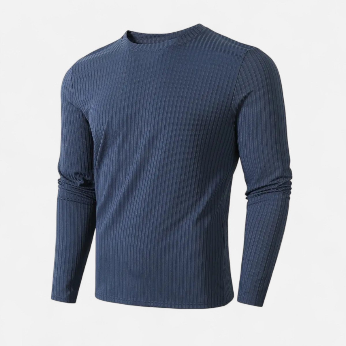 Ribbed Long Sleeve T-Shirt - Montford & Co