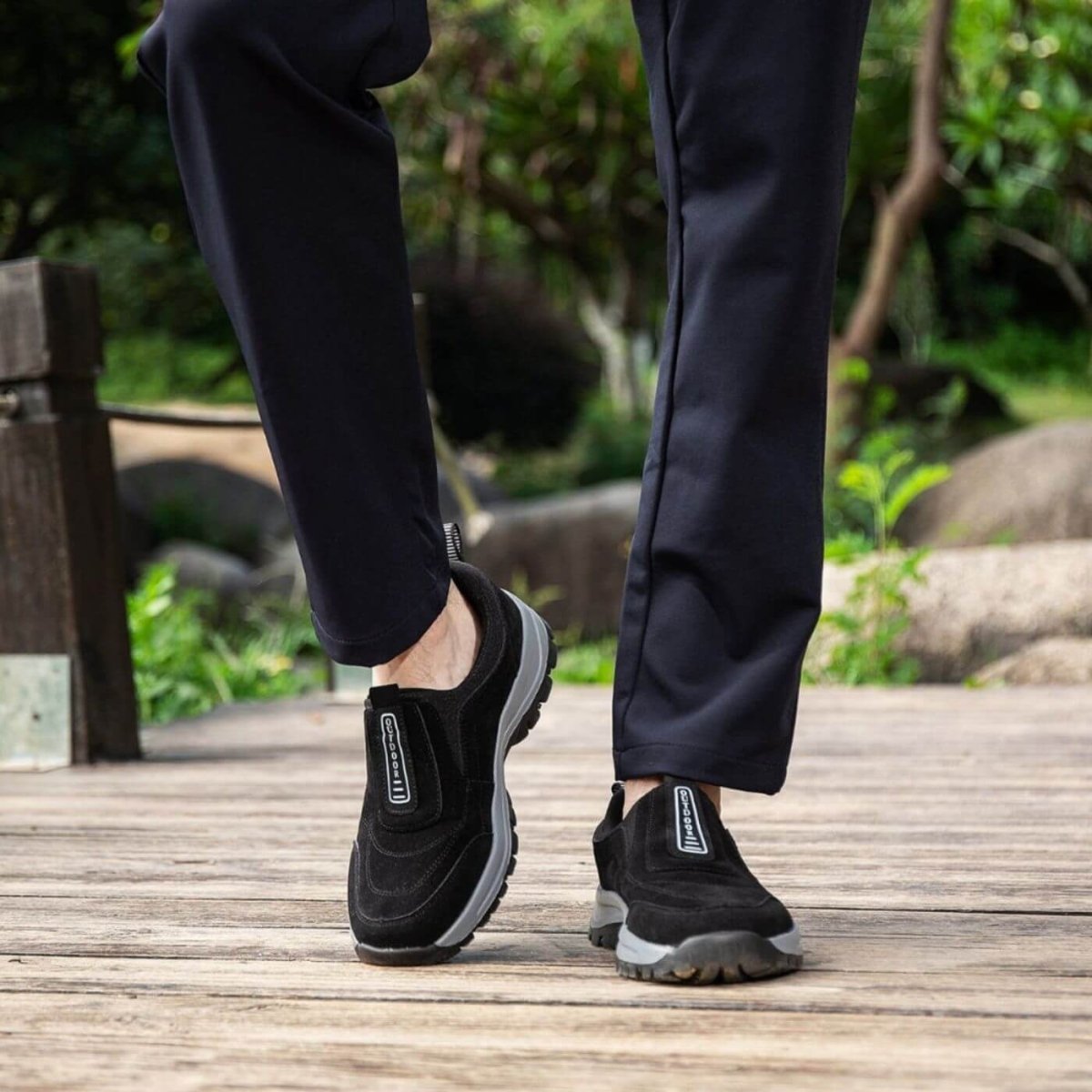 Schoenen – Heren – All Season – Wandelschoenen met Ondersteunende Inlegzolen – Montford Co - Montford & Co
