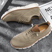 Schoenen – Mens – All Season – Ultracomfortabele Ademend Herenschoenen – Montford Co - Montford & Co