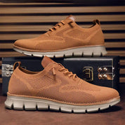 Schoenen – Mens – All Season – Ultracomfortabele Ademend Herenschoenen – Montford Co - Montford & Co