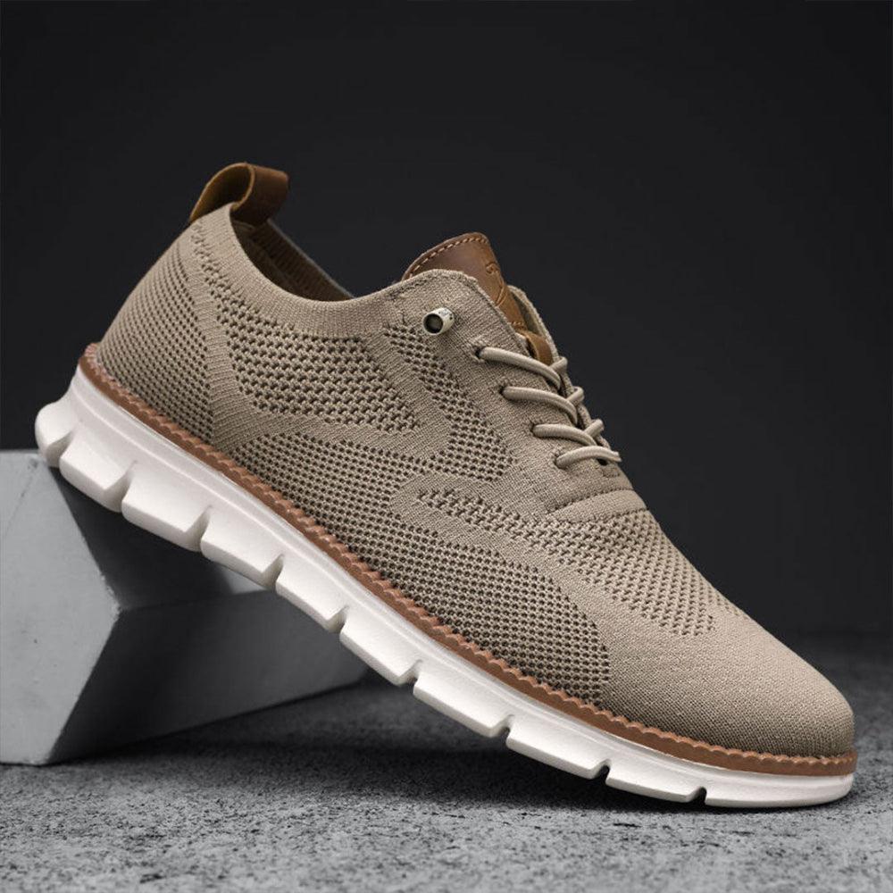 Schoenen – Mens – All Season – Ultracomfortabele Ademend Herenschoenen – Montford Co - Montford & Co
